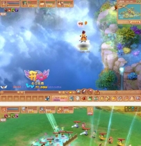 X3903  回合制Q版网游开心online客户端游戏源码