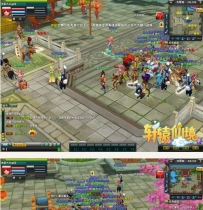 X3883 D卡通风格回合制网游轩辕仙境online游戏源代码浪漫Q
