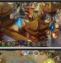 传奇霸业【白日门神途版】手游WIN版一键服务端+在线GM后...